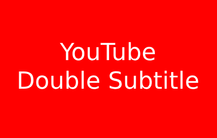 YouTube Double Subtitle small promo image