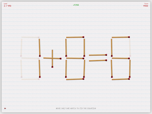 Matchmatics - The Matchstick Math Kids Puzzle Game