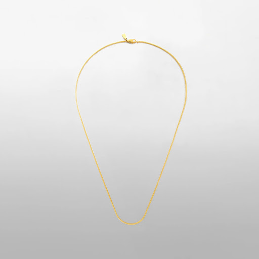 Title 6, Simple Cold Style Mens Snake Bone Necklace Squ...