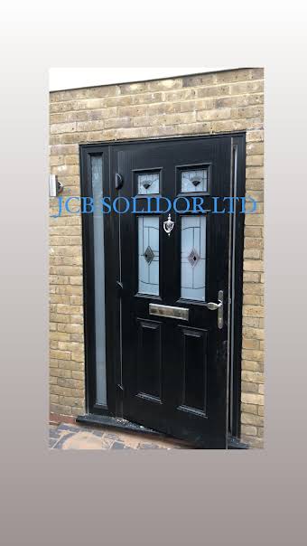 JCB INSTALLED COMPOSITE DOORS. album cover