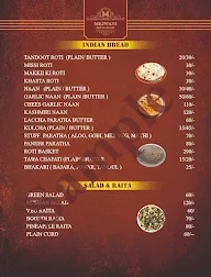 Mejwani Restaurant menu 2