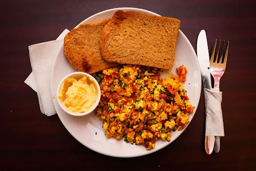 Desi Spicy Scrambled Eggs