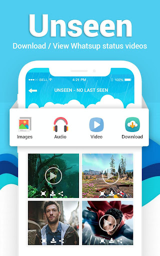 Unseen - No last seen no blue tick Unread