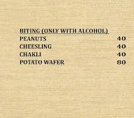 Vakaoo Rest-O-Bar & Lounge menu 1