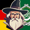 German Arabic icon