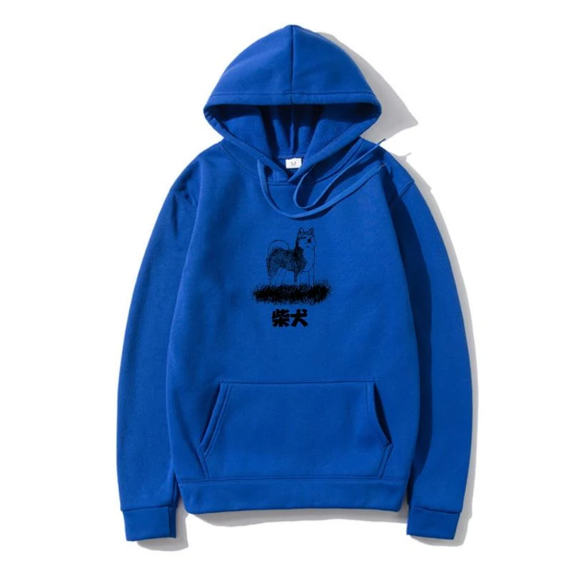 Herensweatshirt met lange mouwen en steekzak