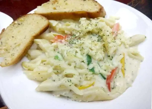 Veg Alfredo Sauce Pasta