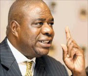 Gauteng premier Mbhazima Shilowa. Pic. Elvis Ntombela. 29/03/07. © Sunday World.