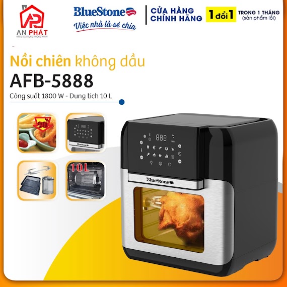 Nồi Chiên Không Dầu Bluestone Afb - 5888 - Hàng Chính Hãng