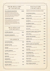 10 Speakeasy menu 1