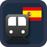 SPAIN METRO - MADRID,BARCELONA  Icon