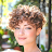 Curly hairstyles icon