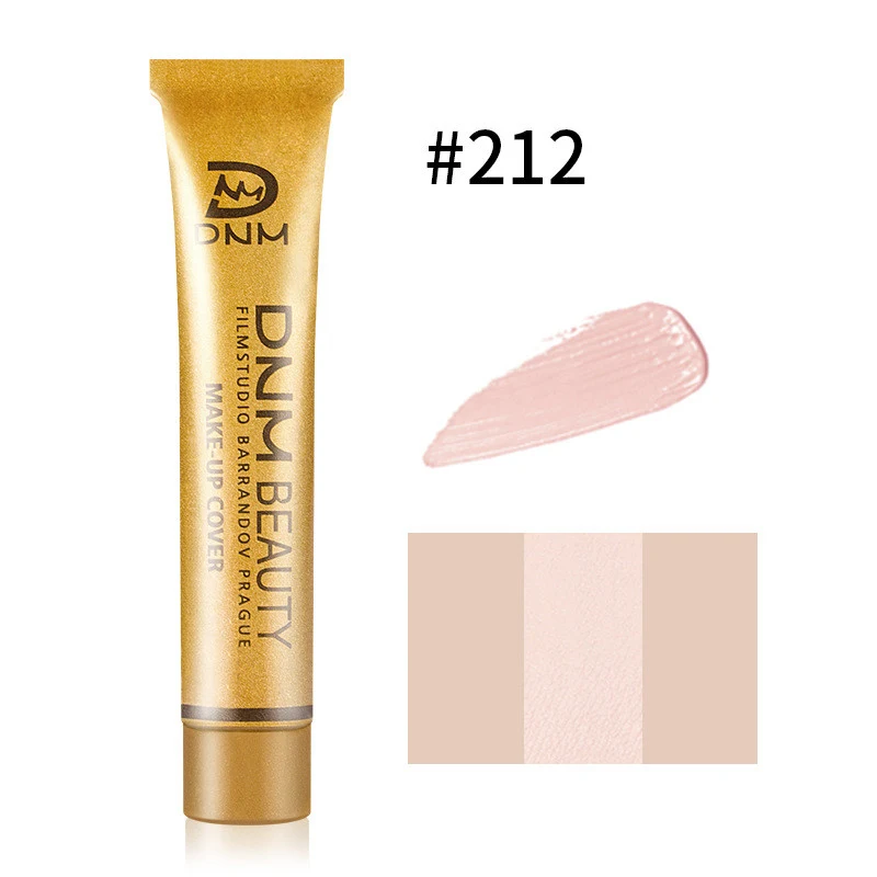 Vloeibare Concealer Foundation Crème Bedekt Tattoo Acne Littekens Vocht Inbrengend Volledige Camouflage Natuurlijk Verhelderend Make-up