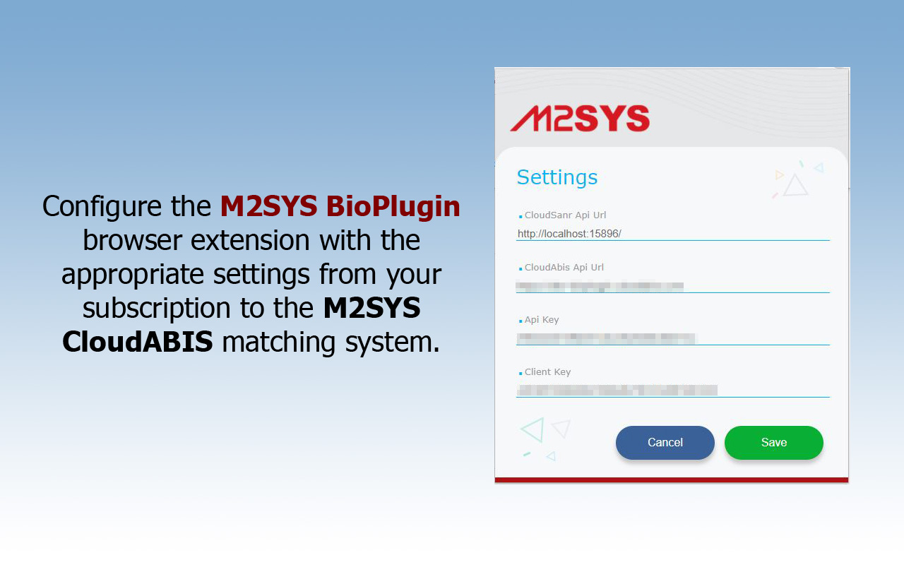 M2SYS Biometrics Plugin Preview image 0