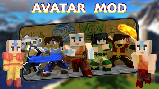 Screenshot Avatar Mod for Minecraft PE