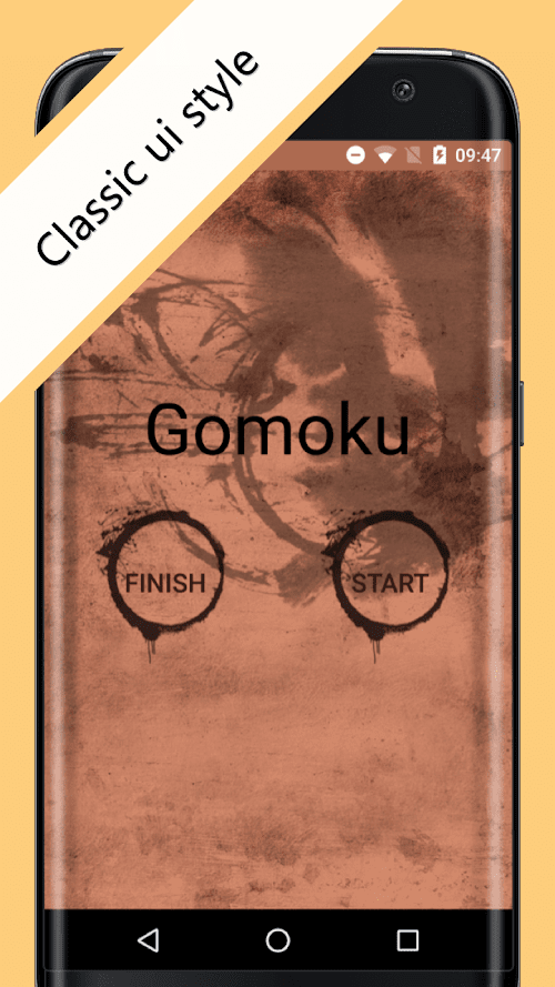 Android application Gomoku No Ad (Five in a row) screenshort