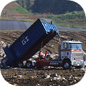 Icon 3D Garbage Truck Driver