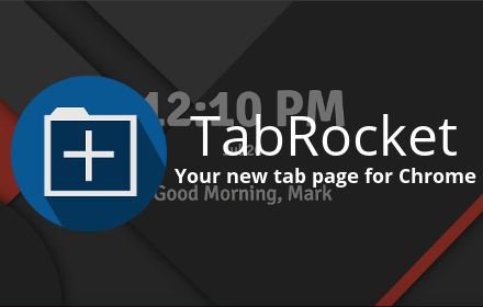 TabRocket New Tab Page small promo image