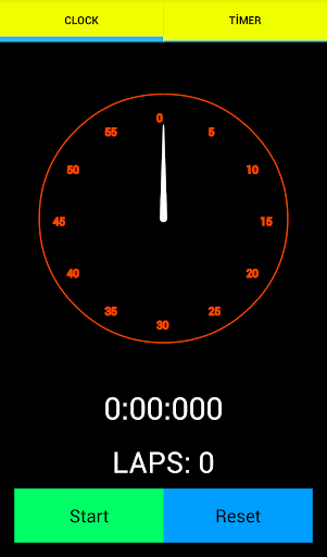 Chronometer Timer