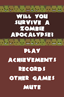 Zombie Apocalypse Quiz Screenshot