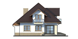 Fabio - Elewacja tylna