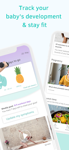 Screenshot Pregnancy App + Yoga | keleya