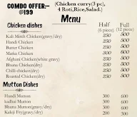 Handi Kitchen menu 1