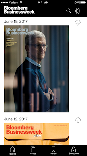 Bloomberg Businessweek+ Captura de pantalla