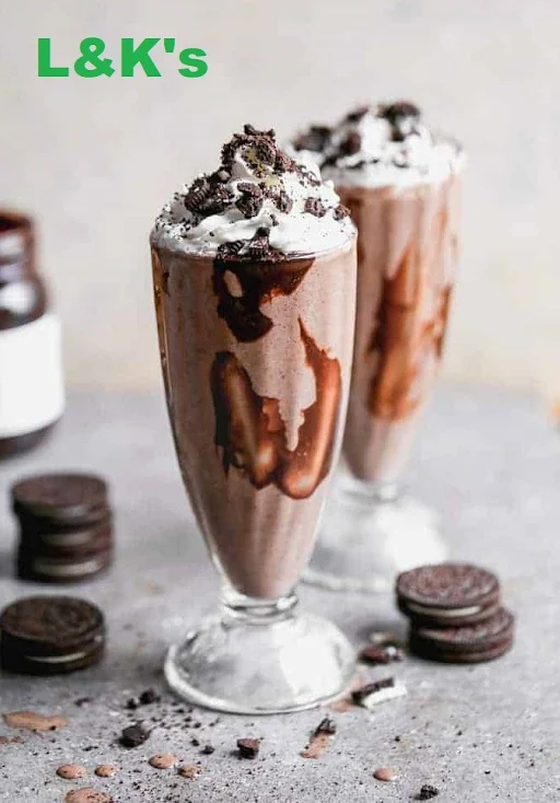 Vanilla Oreo Brownie Milkshake