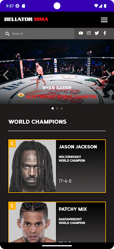 Screenshot Bellator MMA