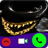 video call prank Scary ink icon