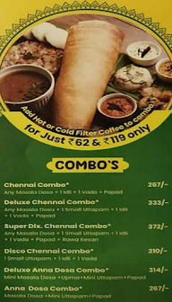 Cafe Chennai menu 1