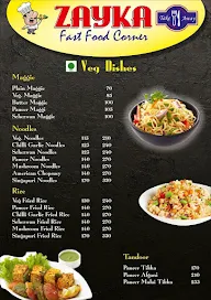 Zayka Fast Food Corner menu 4