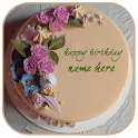 Write On Birthday Cake - Name 