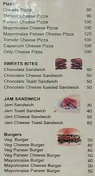 Radhe Frankie & Sandwich menu 1