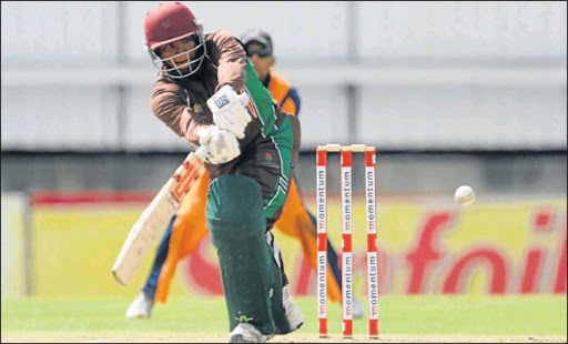 TAKING THE LEAD: Jerry Nqolo debuts as Border captain in the Africa T20 campaign at the weekend GALLO IMAGES