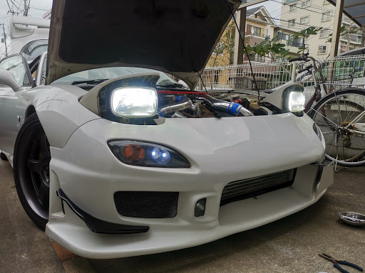 Rx 7 Fd3s 後期のバンパー 修理 Diy 愛車紹介 接着剤に関するカスタム メンテナンスの投稿画像 車のカスタム情報はcartune