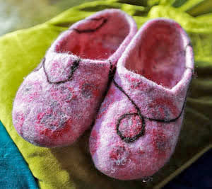 Felted Slippers