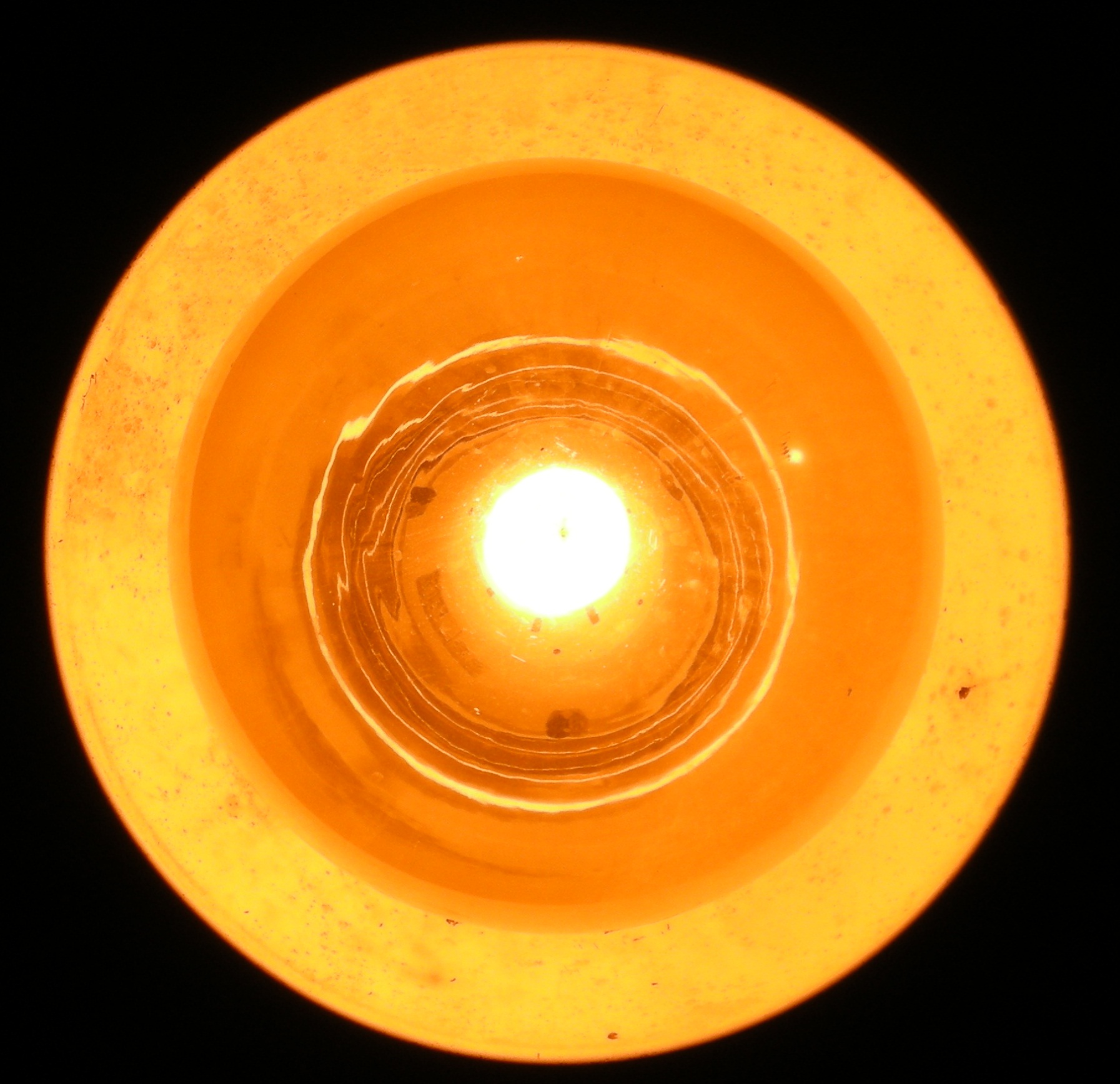 Orange lamp di Senide