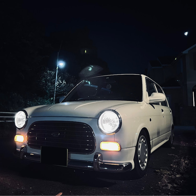 ミラジーノのL700s ミラジーノ・シャコタン風・ウインカーポジション取付・写真だとキレイに見えるに関するカスタム事例の投稿画像3枚目
