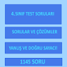 4.Sınıf Tüm Dersler Test Çöz icon