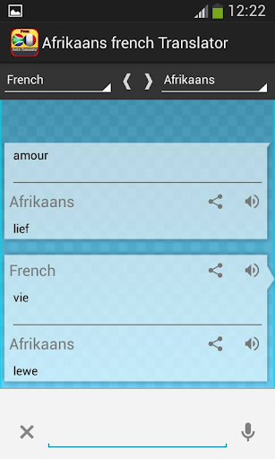 Afrikaans french Translator