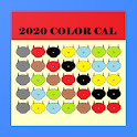 2020 ColorCal USPS Red F Coded carrier calendar icon