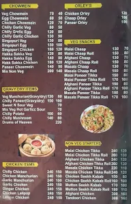 Hungry Singh menu 2