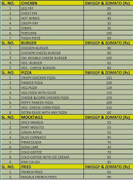 Pfc Patna Fried Chicken menu 1