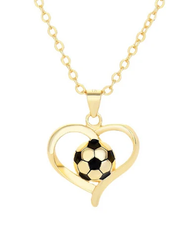 Vrouwenmode hartvormige 18K gouden - 2