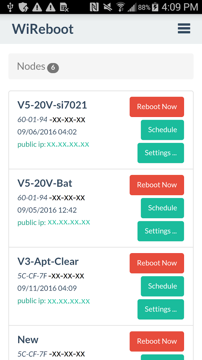 WiRebootApp Screen 3