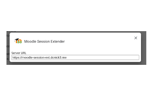 Moodle Session Extender