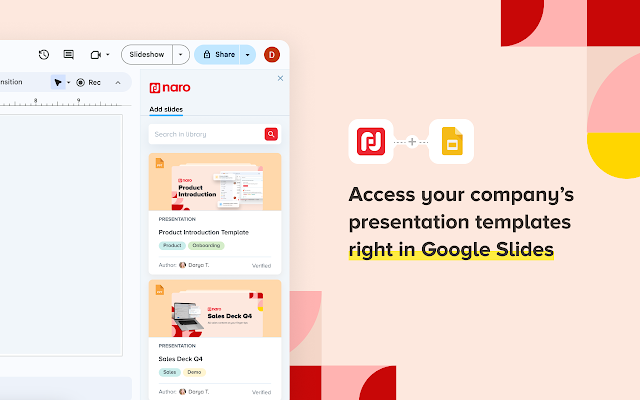 Naro Presentation Builder screenshot 1