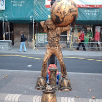 Statua viva sulla rambla!! di 